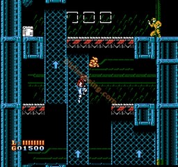 une photo d'Ã©cran de Shatterhand sur Nintendo Nes